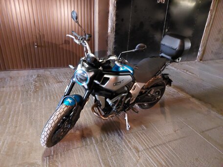 2023 CFMoto 700CL-X Heritage, голубой, 645000 рублей, вид 3