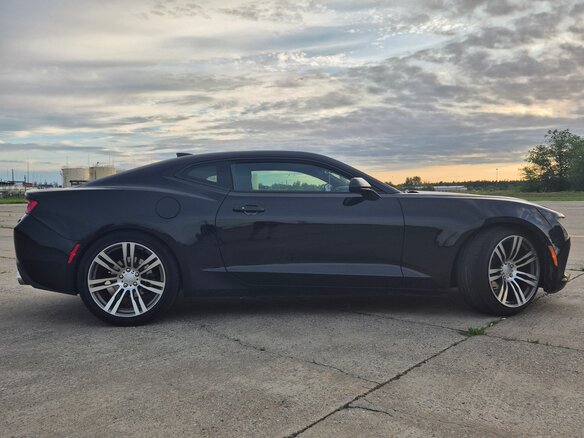 2018 Chevrolet Camaro VI, чёрный - вид 6