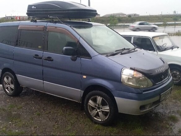 1999 Nissan Serena II (C24), синий, 400000 рублей - вид 1