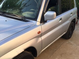 2005 Mitsubishi Pajero Pinin, серебристый, 570000 рублей, вид 5