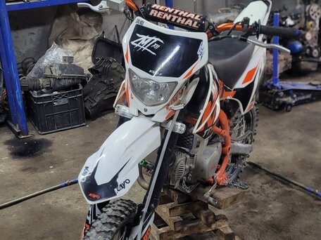 2023 Kayo Basic TT140, оранжевый, 95000 рублей, вид 1