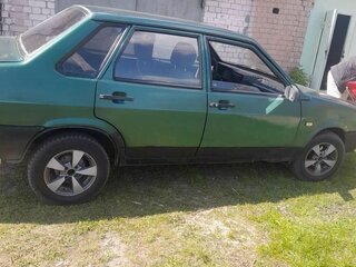1999 Lada (ВАЗ) 21099, зелёный, 100000 рублей, вид 4