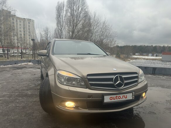 2008 Mercedes-Benz C-Класс 230 III (W204), бежевый, 1000000 рублей - вид 2