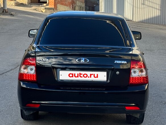 2015 Lada (ВАЗ) Priora I Рестайлинг, чёрный, 580000 рублей - вид 4