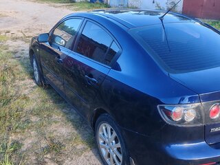 2008 Mazda 3 I (BK) Рестайлинг, синий, 660000 рублей, вид 4