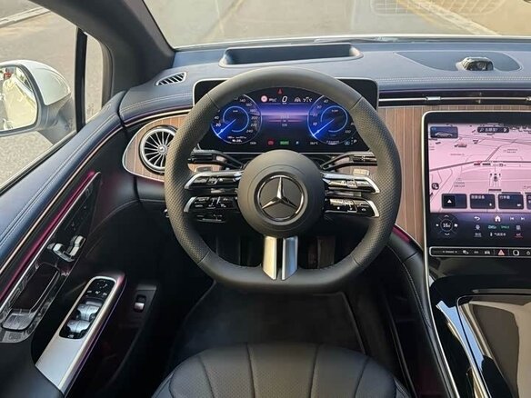 2025 Mercedes-Benz EQE 500, белый - вид 15