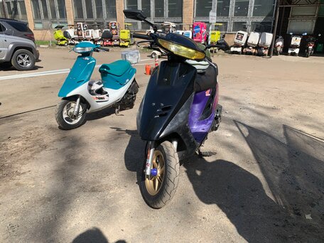 1998 Honda Dio, чёрный, 80000 рублей, вид 2