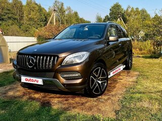 2012 Mercedes-Benz M-Класс 350 CDI III (W166), коричневый, 1900000 рублей, вид 1