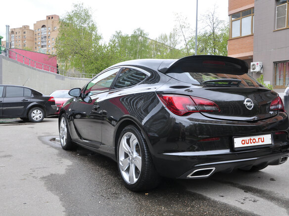 2012 Opel Astra OPC J, чёрный - вид 5
