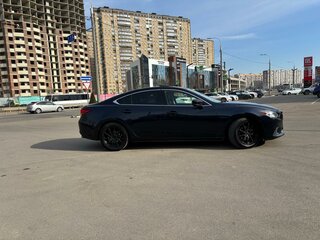 2017 Mazda 6 III (GJ) Рестайлинг, синий, 1640000 рублей, вид 4