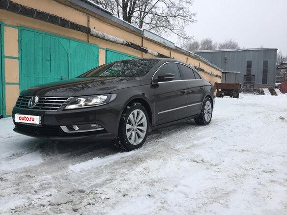 2014 Volkswagen Passat CC I Рестайлинг, коричневый, 1890000 рублей