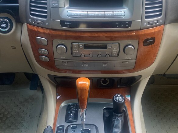 2004 Lexus LX 470 II Рестайлинг, чёрный, 2300000 рублей - вид 18