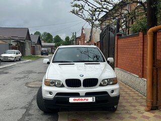 2004 BMW X5 4.4i I (E53) Рестайлинг, белый, 1200000 рублей, вид 1