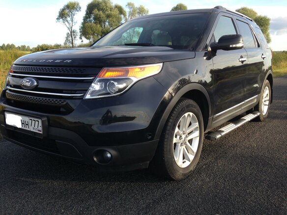 2013 Ford Explorer V, чёрный