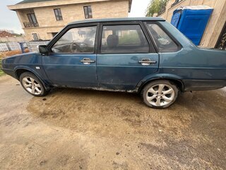 1996 Lada (ВАЗ) 21099, синий, 100000 рублей, вид 3