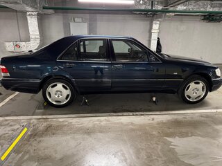 1997 Mercedes-Benz S-Класс 500 III (W140) Рестайлинг, синий, 12000000 рублей, вид 5