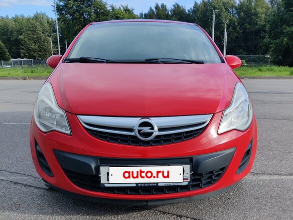 2013 Opel Corsa D Рестайлинг II, красный, 650000 рублей - вид 1