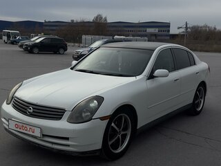 2002 Nissan Skyline XI (V35), белый, 630000 рублей, вид 4