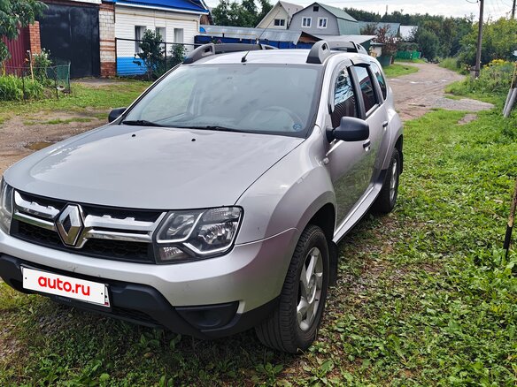 2016 Renault Duster I Рестайлинг, серебристый, 1180000 рублей
