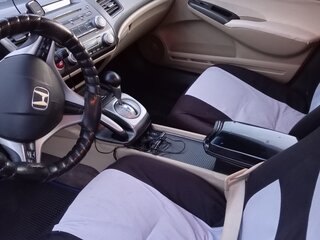 2007 Honda Civic Hybrid VIII, чёрный, 550000 рублей, вид 4