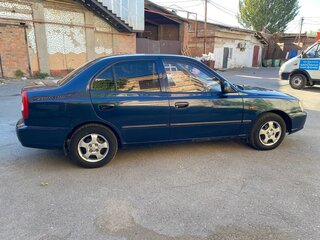 2008 Hyundai Accent ТагАЗ II, синий, 500000 рублей, вид 4