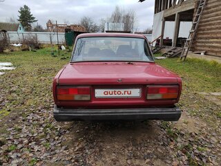 2005 Lada (ВАЗ) 2107, пурпурный, 160000 рублей, вид 5