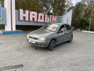 2007 Lada (ВАЗ) Kalina I, серый, 160000 рублей, вид 1