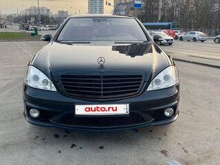 2008 Mercedes-Benz S-Класс AMG 63 AMG II (W221), чёрный, 1500000 рублей, вид 1