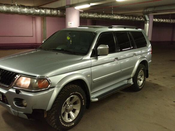 2003 Mitsubishi Pajero Sport I, серебристый - вид 7