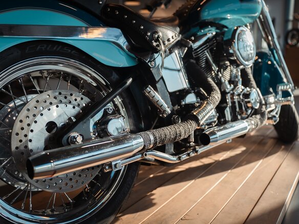 2014 Harley-Davidson Softail Custom, синий, 999999 рублей - вид 5