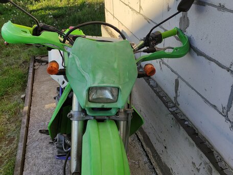 1999 Kawasaki KLX 250, зелёный, 200000 рублей, вид 5