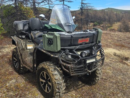 2018 BRP Can-Am Outlander MAX 1000R LTD, зелёный, 1500000 рублей, вид 3