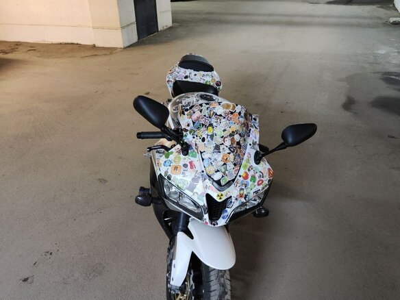 2008 Honda CBR 600RR, белый, 590000 рублей - вид 5