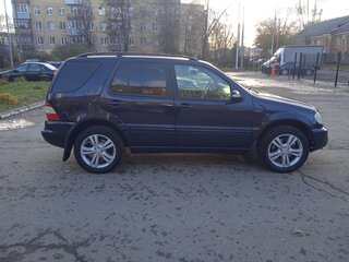 2001 Mercedes-Benz M-Класс 270 I (W163) Рестайлинг, синий, 820000 рублей, вид 2