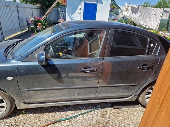 2005 Mazda 3 I (BK), зелёный, 400000 рублей - вид 4