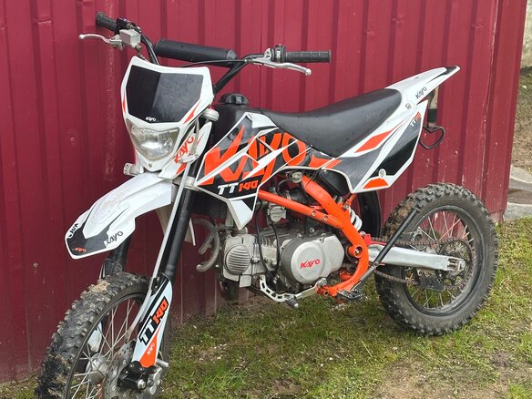 2023 Kayo Basic YX125, оранжевый, 50000 рублей - вид 3