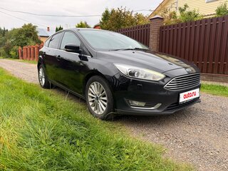 2017 Ford Focus III Рестайлинг, чёрный, 1050000 рублей, вид 3