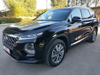 2019 Hyundai Santa Fe IV, чёрный, 3000000 рублей, вид 1
