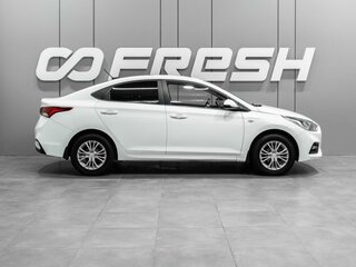 2018 Hyundai Solaris II, белый, 1399000 рублей, вид 5