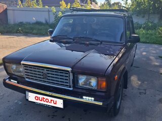 2008 Lada (ВАЗ) 2107, пурпурный, 220000 рублей, вид 5