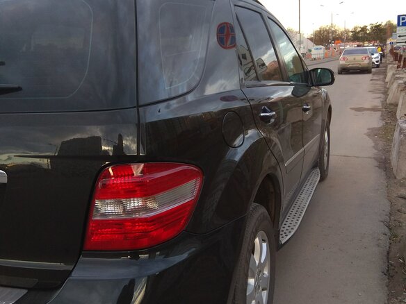 2007 Mercedes-Benz M-Класс 350 II (W164), коричневый - вид 3