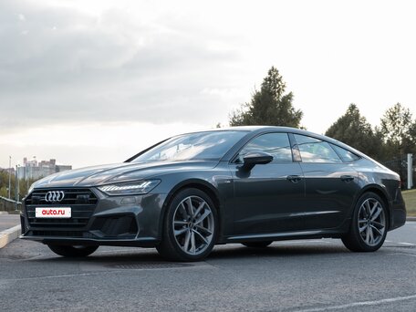 2021 Audi A7 55 TFSI II (4K), серый, 6290000 рублей, вид 1