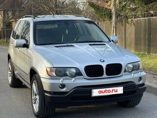 2002 BMW X5 4.4i I (E53), серебристый, 1250000 рублей, вид 2