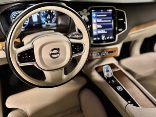 2021 Volvo XC90 II Рестайлинг 1, синий, 6500000 рублей, вид 4
