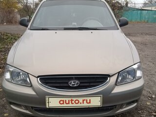 2008 Hyundai Accent ТагАЗ II, бежевый, 450000 рублей, вид 1