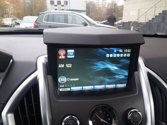 2010 Cadillac SRX II, синий - вид 9