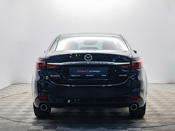 2021 Mazda 6 III (GJ) Рестайлинг 2, чёрный - вид 3