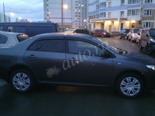 2007 Toyota Corolla X (E140, E150), серый, 680000 рублей, вид 4