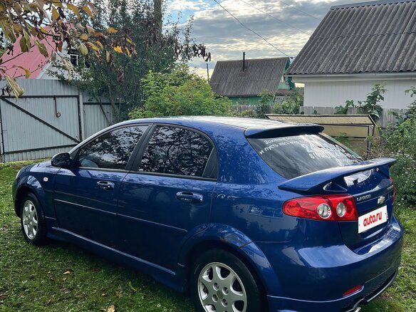 2008 Chevrolet Lacetti I, синий, 420000 рублей - вид 6