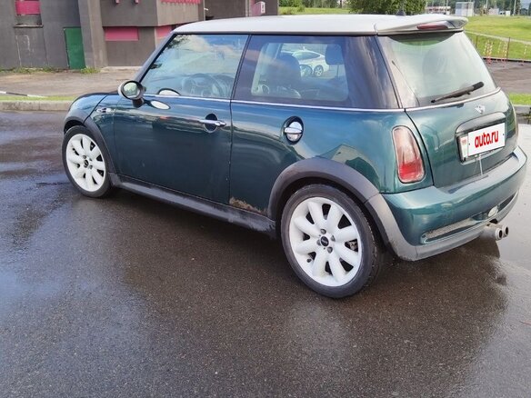 2004 Mini Hatch Cooper S I (R50), зелёный, 450000 рублей - вид 9